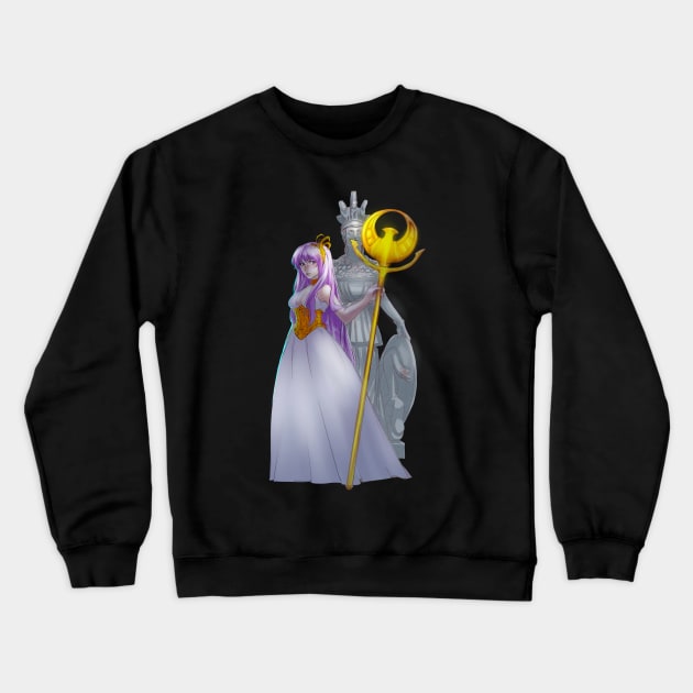 Athena Crewneck Sweatshirt by ArchiriUsagi